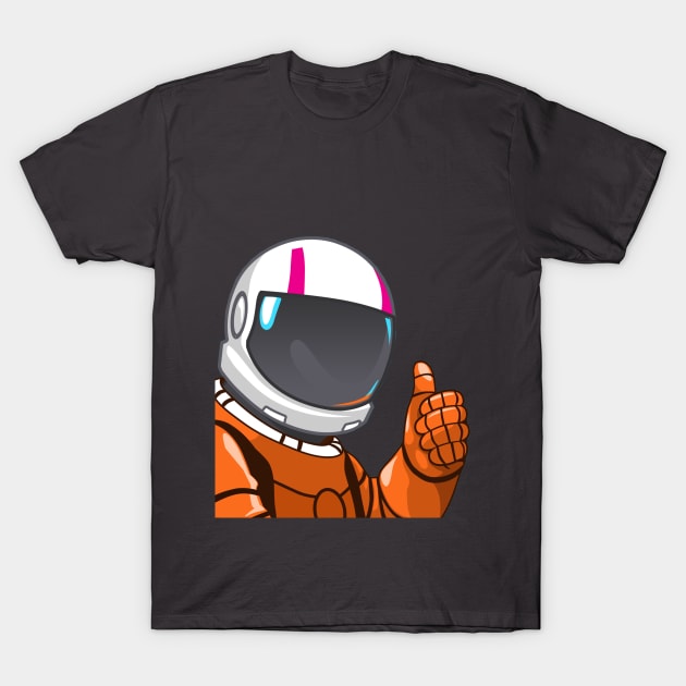 Astronaut T-Shirt by cristianvan